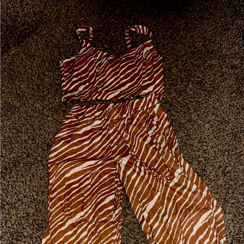 Two piece pants set